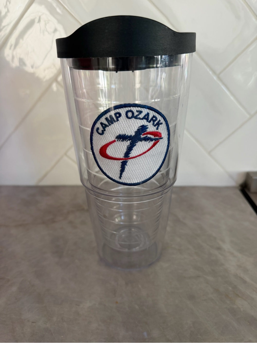 Tervis Camp Ozark Clear Lidded 24 oz Tumbler